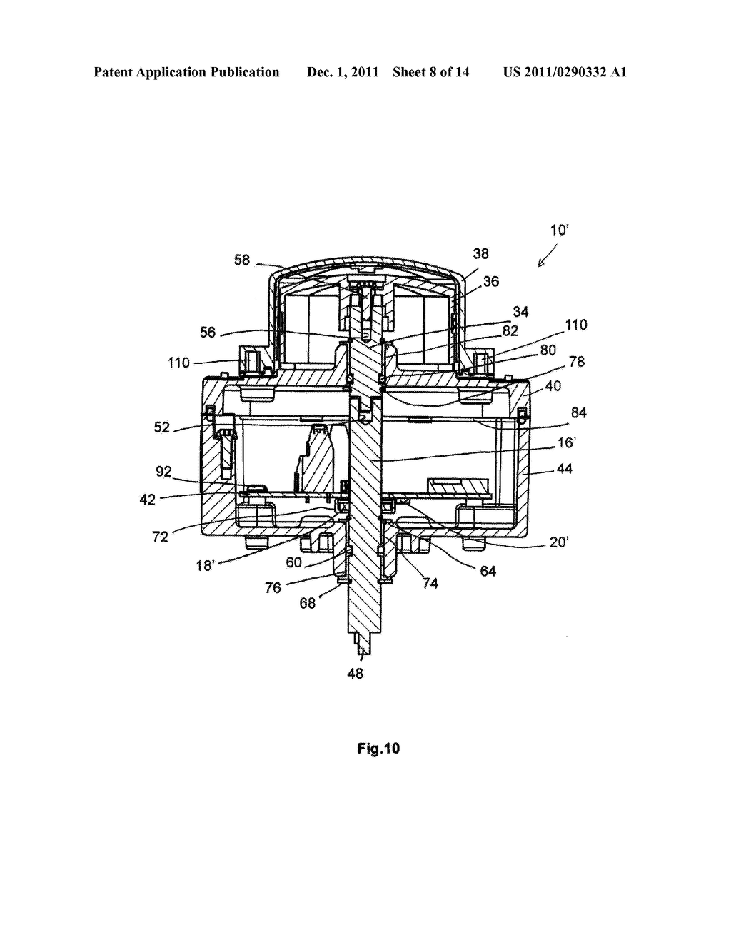 Rotary Valve Position Indicator Device and Method for Indicating the     Position of a Rotary Valve - diagram, schematic, and image 09