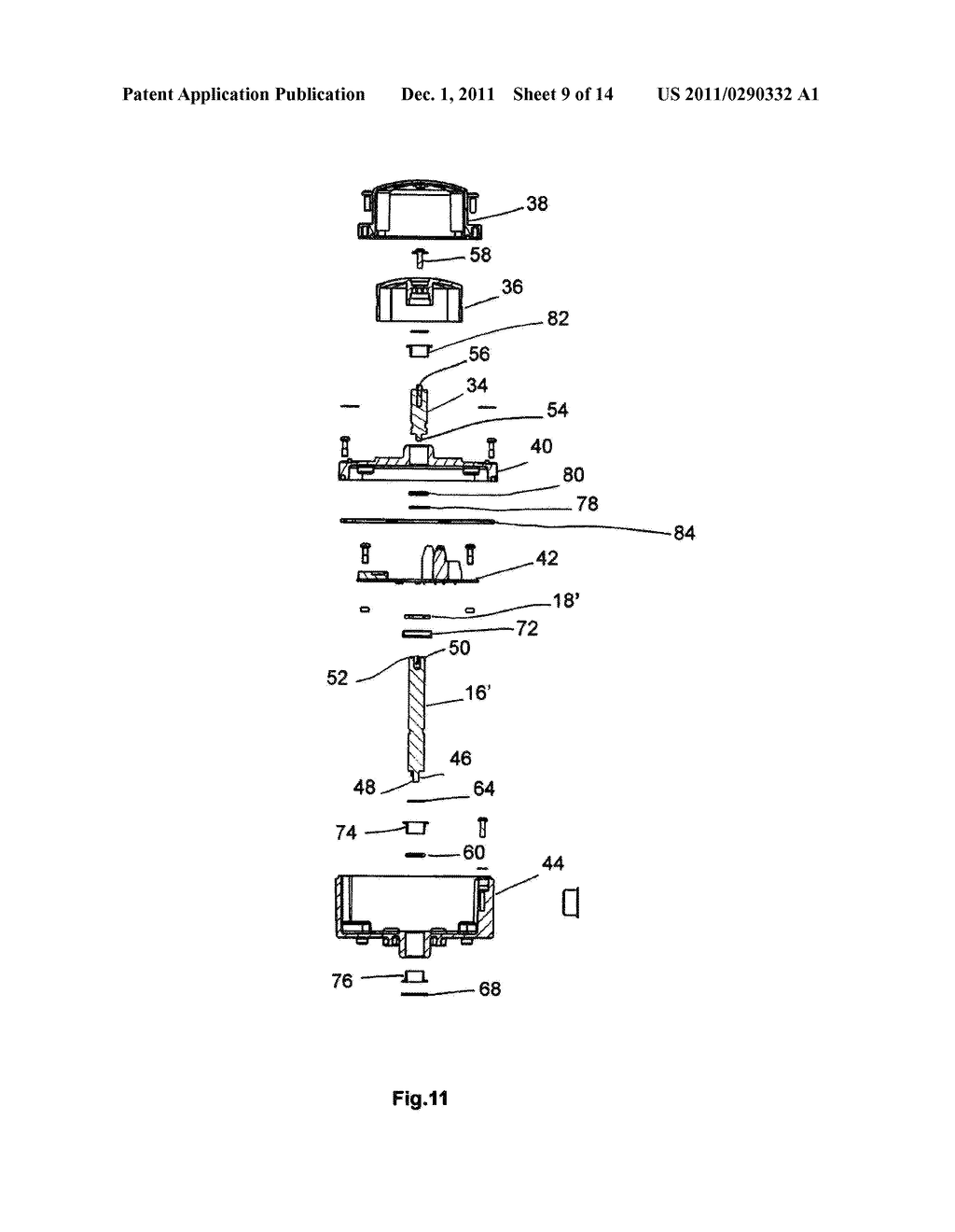 Rotary Valve Position Indicator Device and Method for Indicating the     Position of a Rotary Valve - diagram, schematic, and image 10