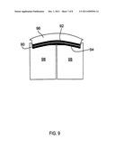 Skew symmetric non-pneumatic tire diagram and image