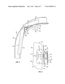 OVERHEAD DOOR ASSEMBLY FOR A STORAGE CONTAINER diagram and image