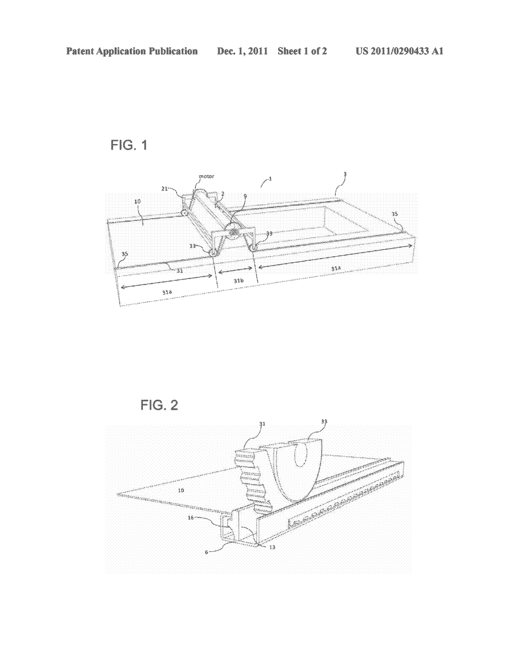 DEVICE FOR COVERING A SURFACE - diagram, schematic, and image 02