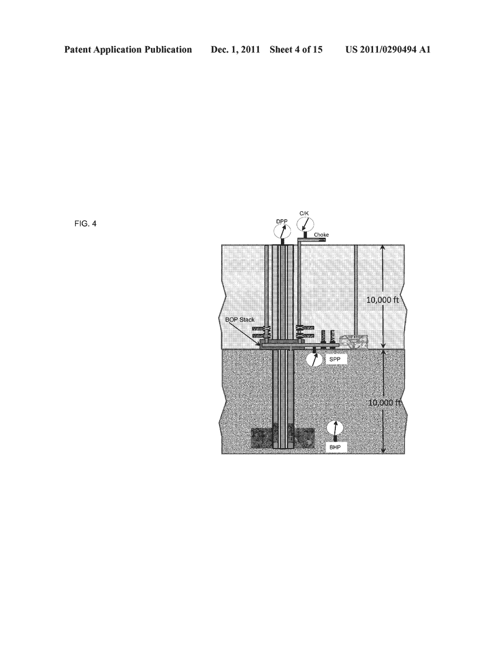 METHOD FOR CIRCULATING A FLUID ENTRY OUT OF A SUBSURFACE WELLBORE WITHOUT     SHUTTING IN THE WELLBORE - diagram, schematic, and image 05