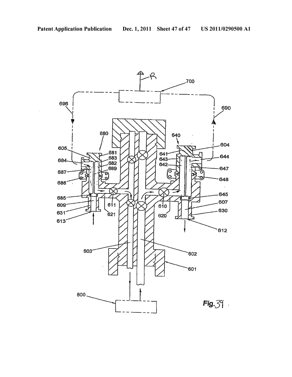 Apparatus and Method for Recovering Fluids From a Well and/or Injecting     Fluids Into a Well - diagram, schematic, and image 48