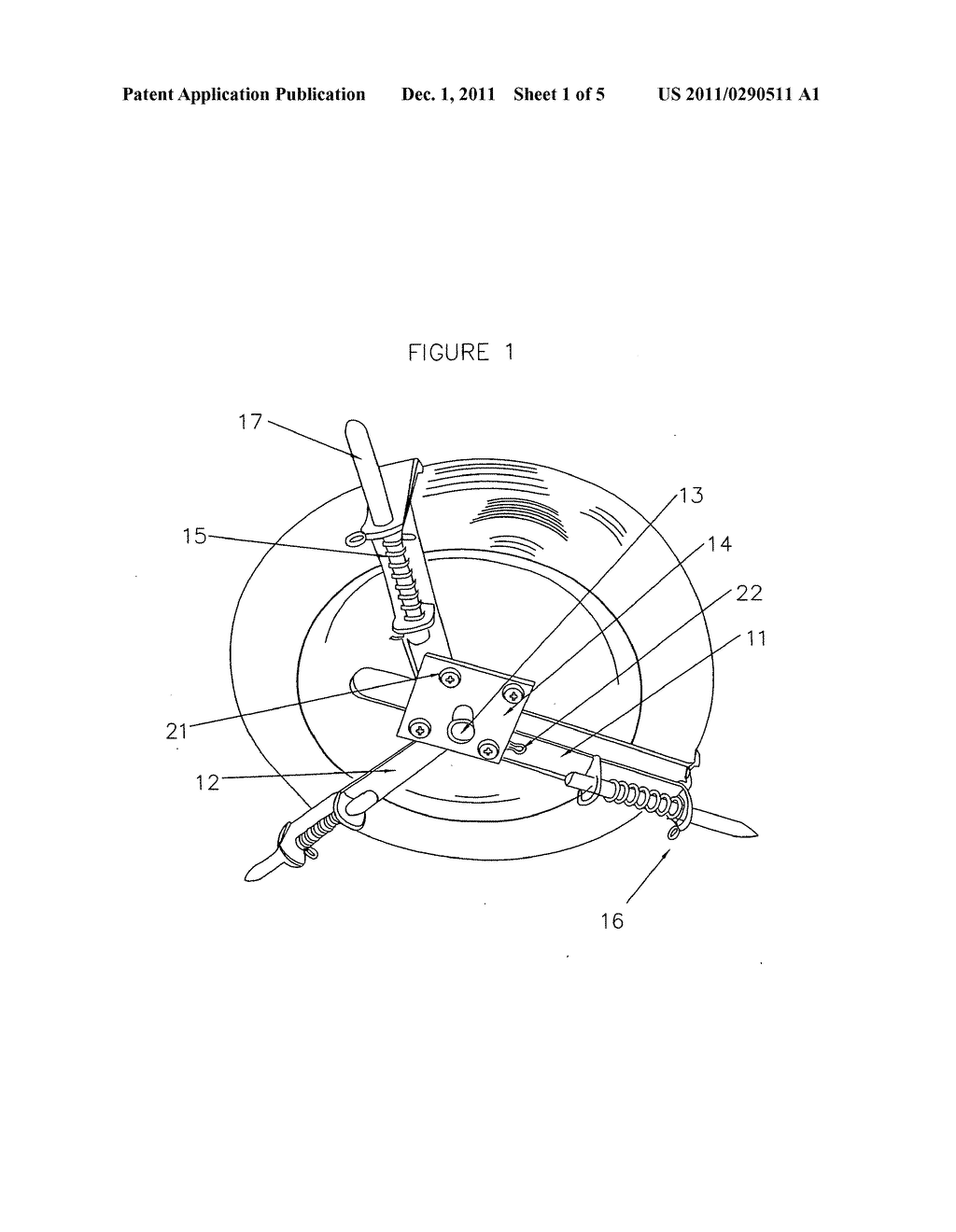 Aerator attachment with self-retracting penetrating spikes - diagram, schematic, and image 02