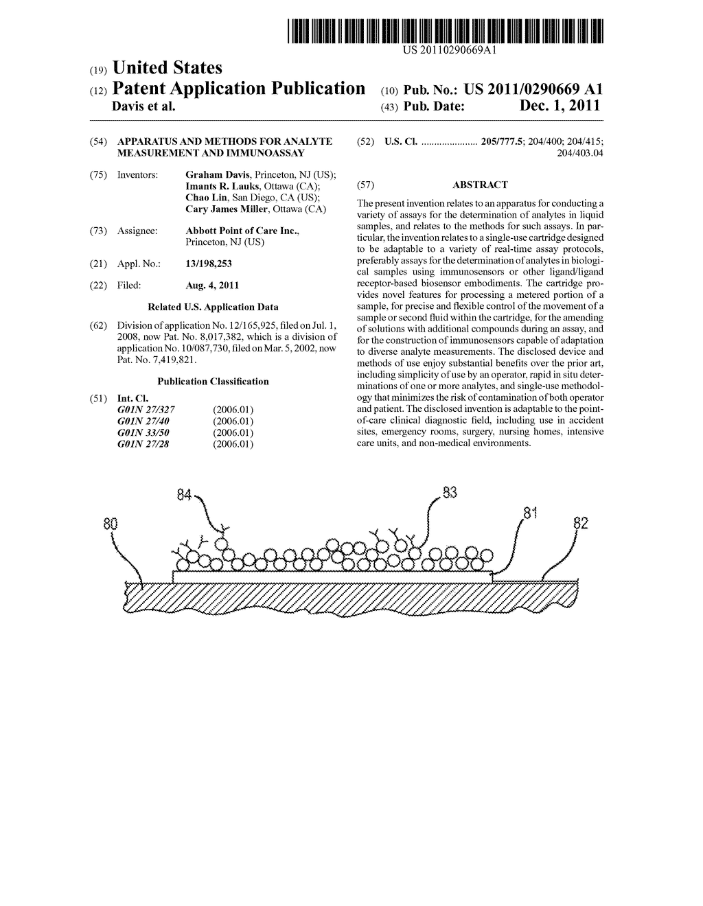 Apparatus and Methods for Analyte Measurement and Immunoassay - diagram, schematic, and image 01