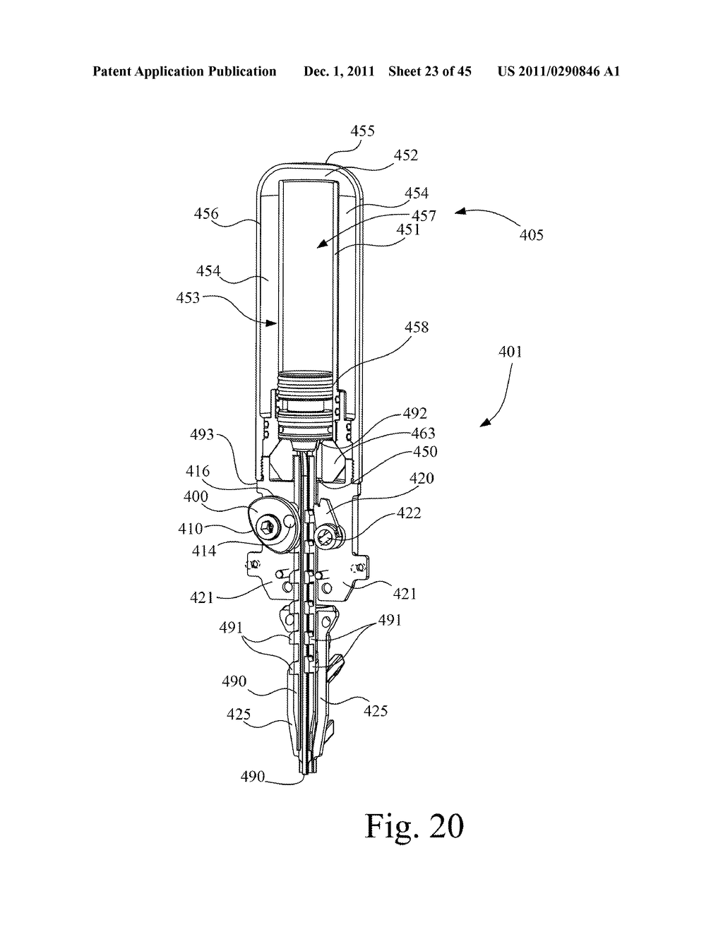 FASTENER DRIVING TOOL USING A GAS SPRING - diagram, schematic, and image 24