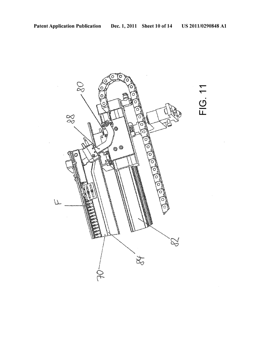 SETTING DEVICE HAVING A MAGAZINE AND A PROVISIONING MODULE FOR JOINING     ELEMENTS - diagram, schematic, and image 11