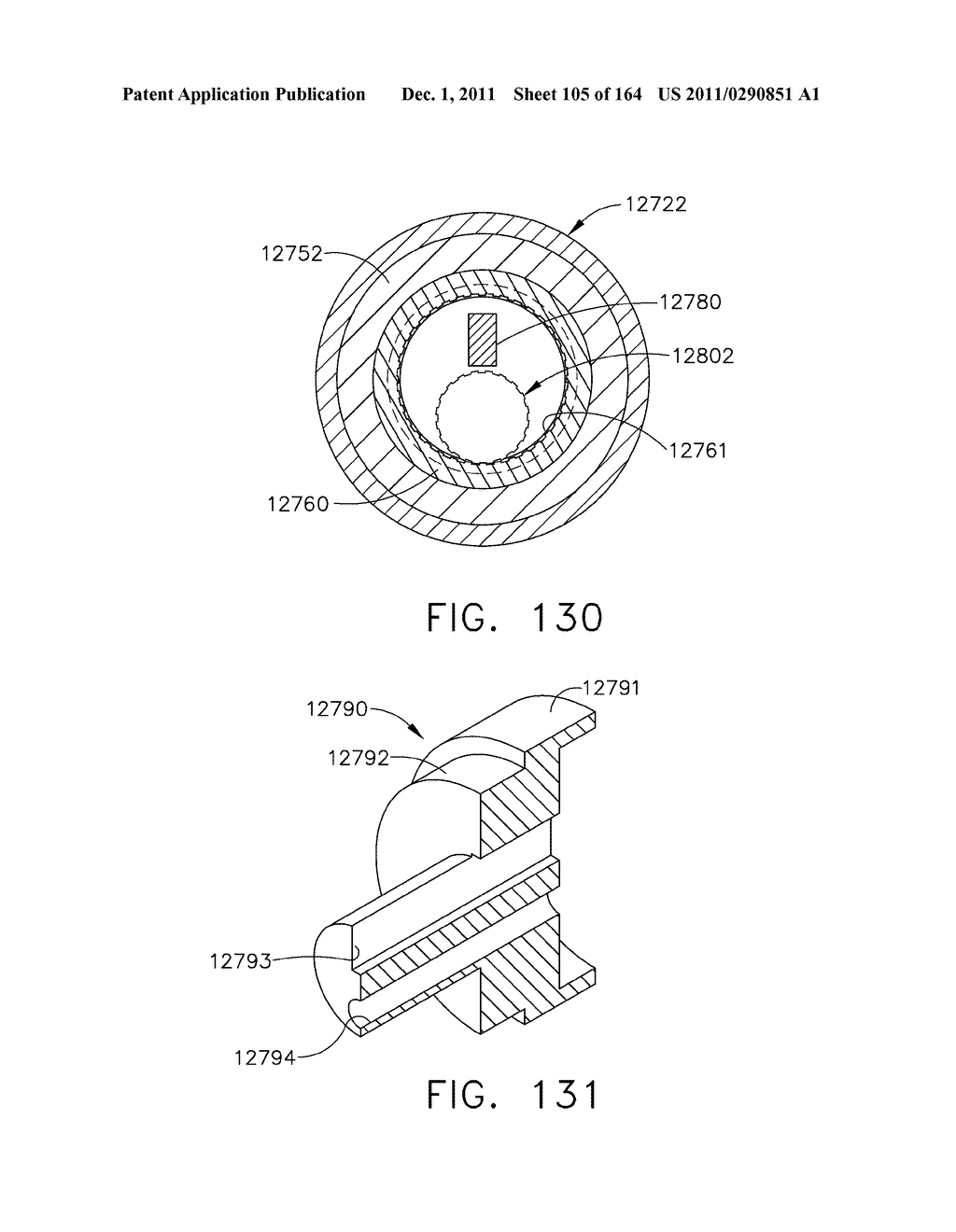 ROBOTICALLY-CONTROLLED SURGICAL STAPLING DEVICES THAT PRODUCE FORMED     STAPLES HAVING DIFFERENT LENGTHS - diagram, schematic, and image 106