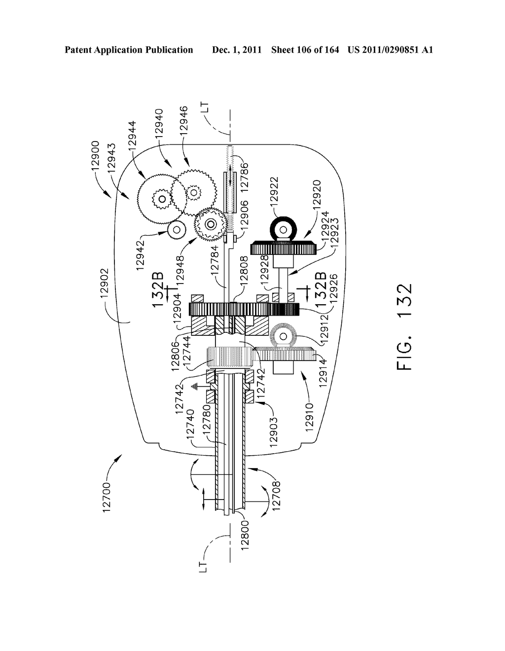 ROBOTICALLY-CONTROLLED SURGICAL STAPLING DEVICES THAT PRODUCE FORMED     STAPLES HAVING DIFFERENT LENGTHS - diagram, schematic, and image 107