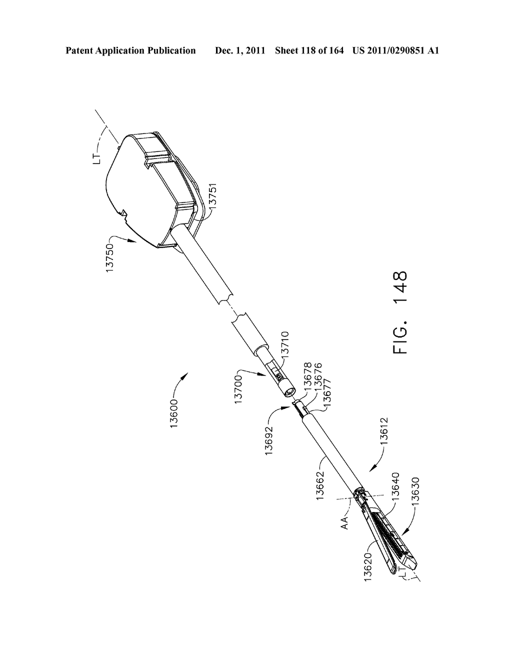 ROBOTICALLY-CONTROLLED SURGICAL STAPLING DEVICES THAT PRODUCE FORMED     STAPLES HAVING DIFFERENT LENGTHS - diagram, schematic, and image 119