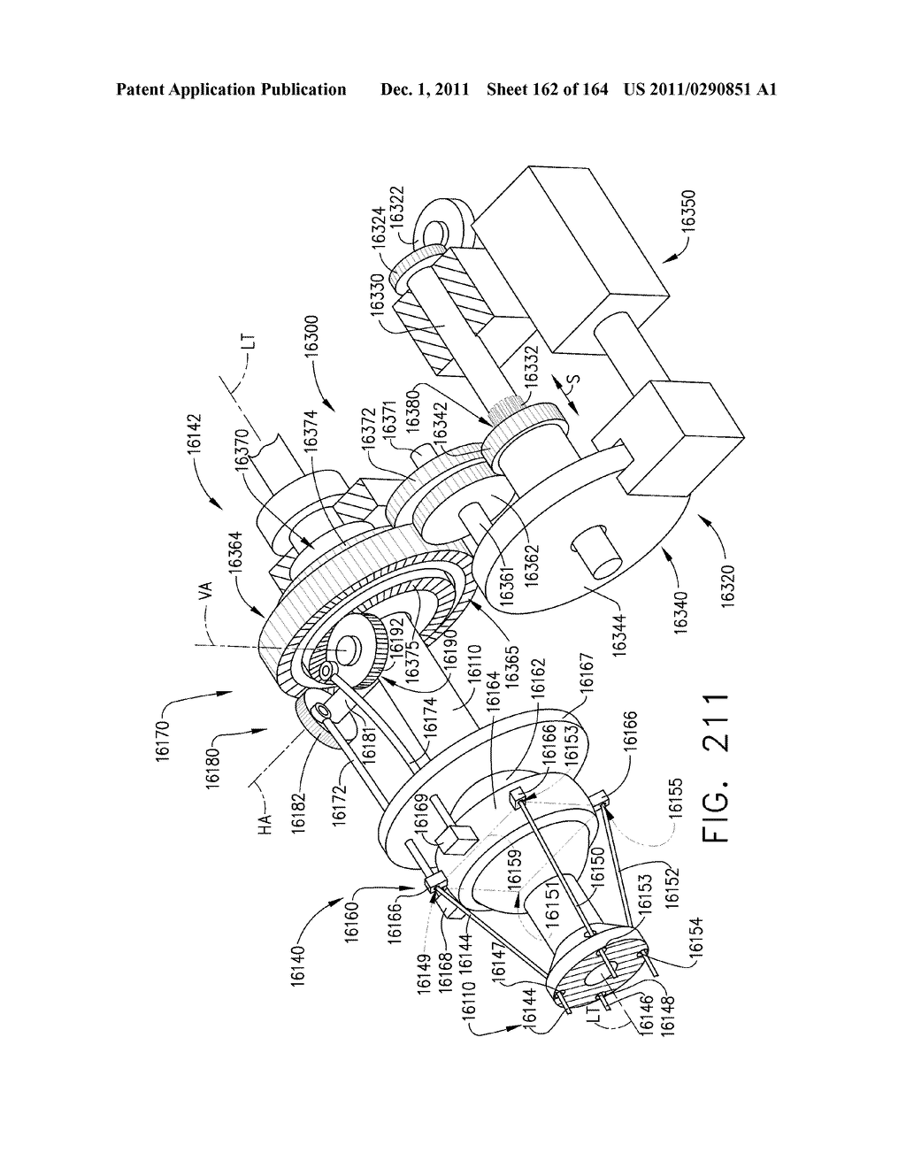 ROBOTICALLY-CONTROLLED SURGICAL STAPLING DEVICES THAT PRODUCE FORMED     STAPLES HAVING DIFFERENT LENGTHS - diagram, schematic, and image 163