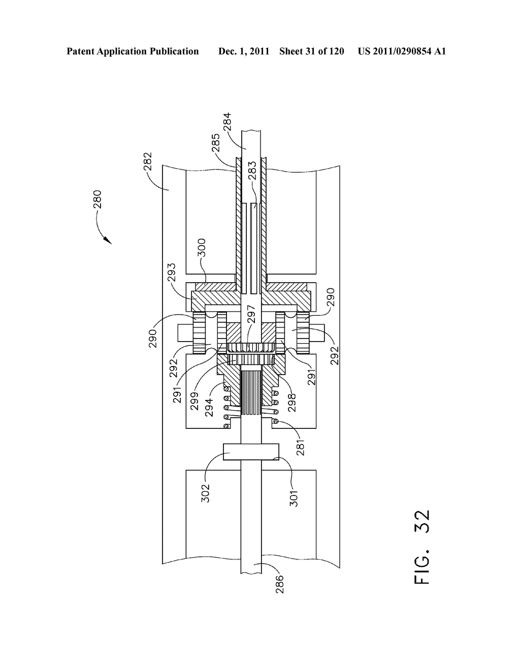 ROBOTICALLY-CONTROLLED SHAFT BASED ROTARY DRIVE SYSTEMS FOR SURGICAL     INSTRUMENTS - diagram, schematic, and image 32