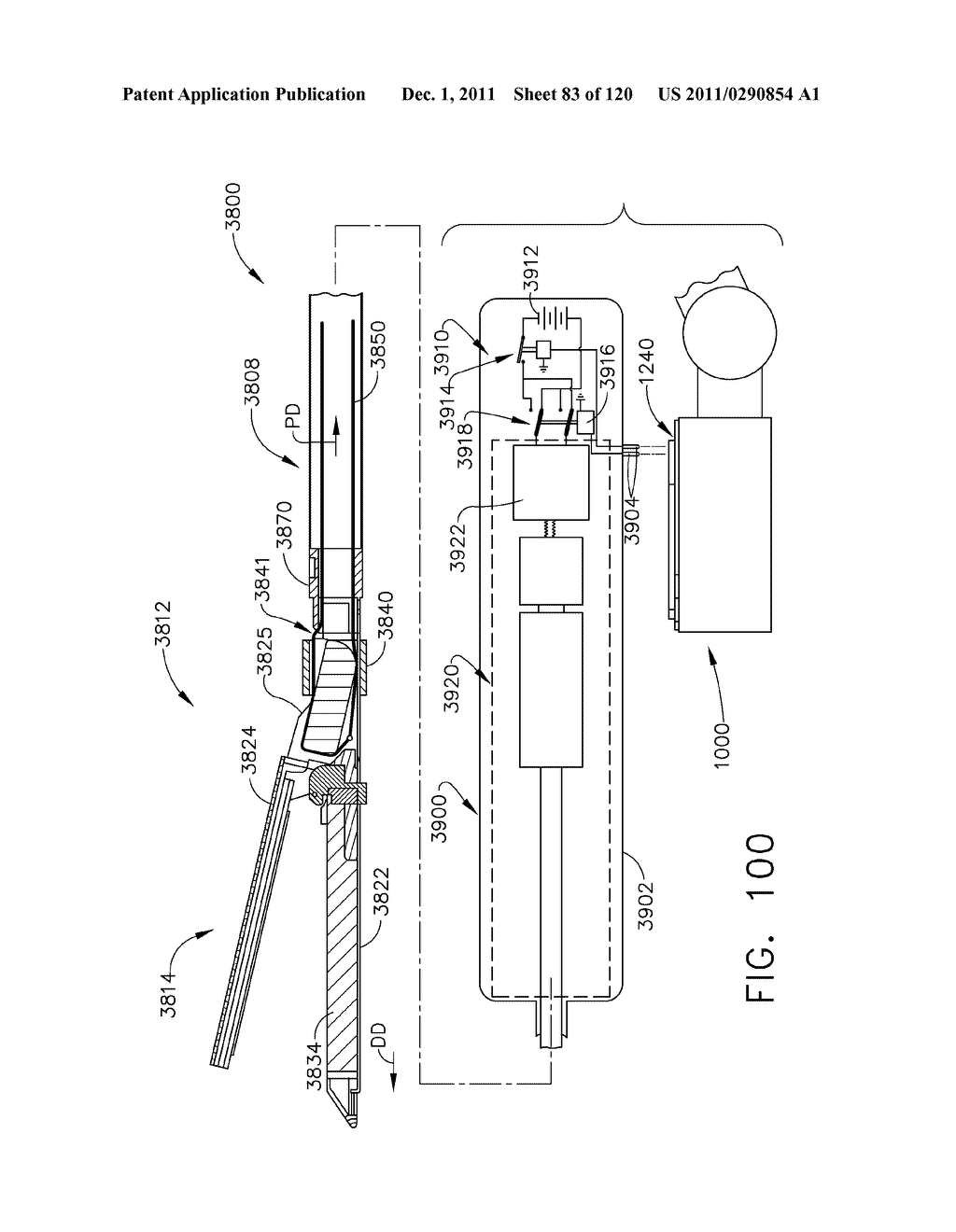 ROBOTICALLY-CONTROLLED SHAFT BASED ROTARY DRIVE SYSTEMS FOR SURGICAL     INSTRUMENTS - diagram, schematic, and image 84