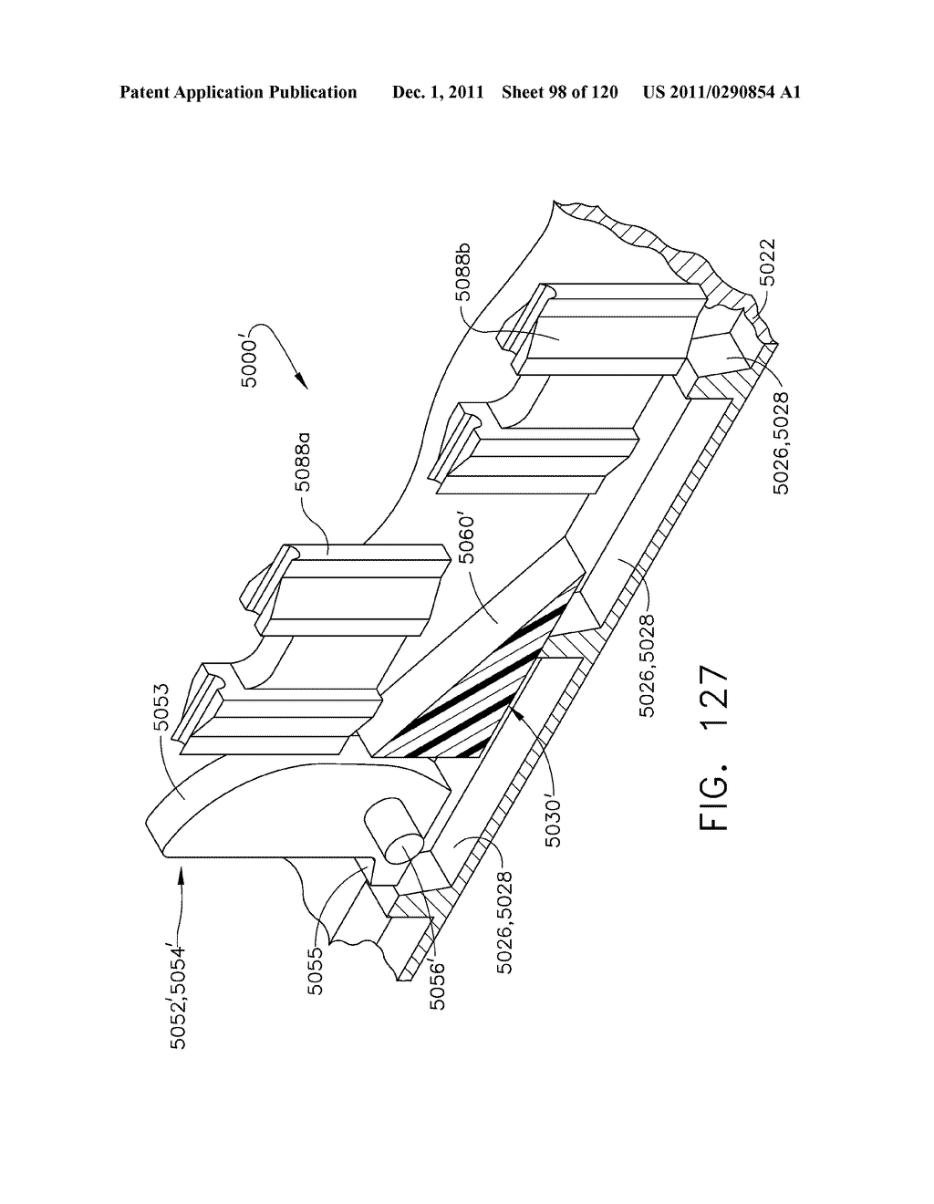 ROBOTICALLY-CONTROLLED SHAFT BASED ROTARY DRIVE SYSTEMS FOR SURGICAL     INSTRUMENTS - diagram, schematic, and image 99