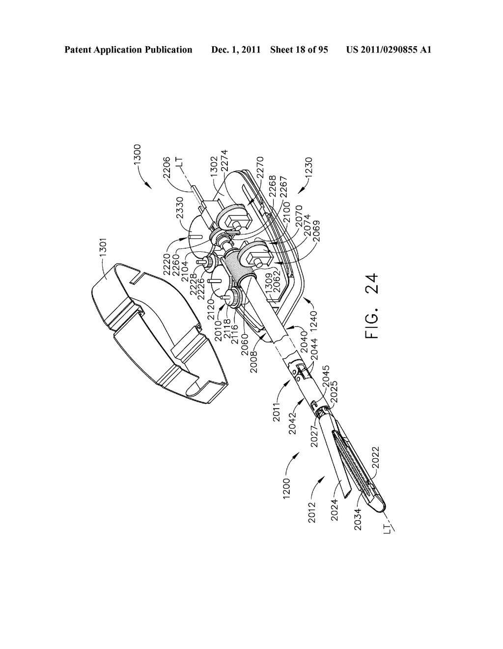 ROBOTICALLY-CONTROLLED DISPOSABLE MOTOR-DRIVEN LOADING UNIT - diagram, schematic, and image 19