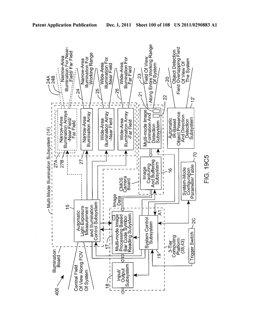 HAND-SUPPORTABLE DIGITAL IMAGE CAPTURE AND PROCESSING SYSTEM SUPPORTING A     MULTI-TIER MODULAR SOFTWARE ARCHITECTURE - diagram, schematic, and image 102