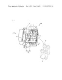 Fragrance Device For Vehicle And Sealing Component Used Therein diagram and image