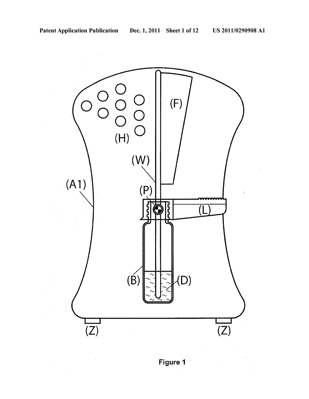 DEVICE FOR DISPENSING A VOLATILE SUBSTANCE - diagram, schematic, and image 02