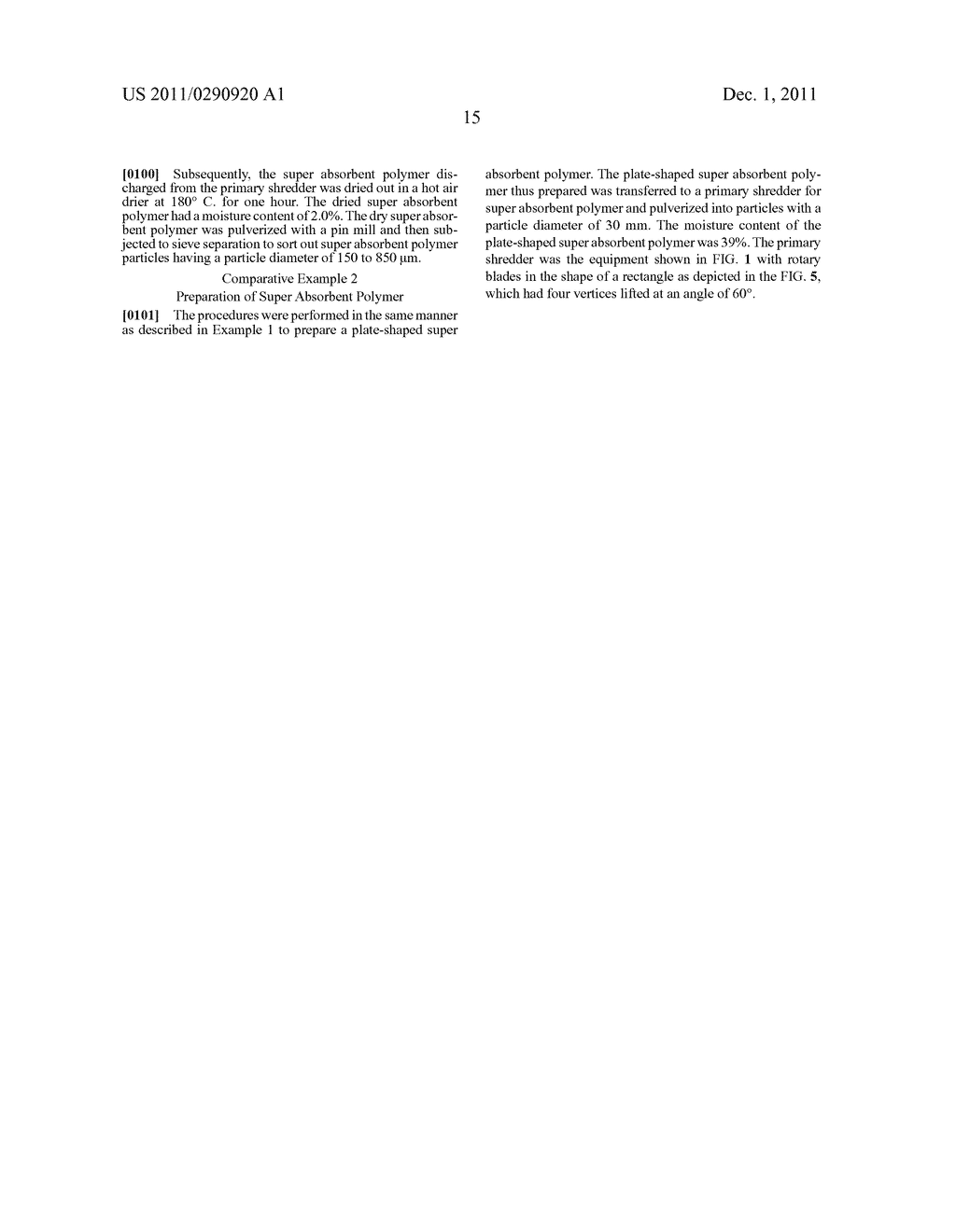 SHREDDER FOR SUPER ADSORBENT POLYMER AND PREPARATION METHOD OF SUPER     ABSORBENT POLYMER USING THE SAME - diagram, schematic, and image 24