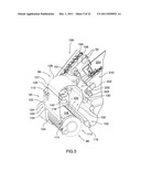 APPARATUS AND METHOD FOR BRUSH CUTTING AND BALING WOOD CHIPS FORMED DURING     LAND CLEARING ACTIVITIES diagram and image