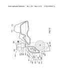 APPARATUS AND METHOD FOR BRUSH CUTTING AND BALING WOOD CHIPS FORMED DURING     LAND CLEARING ACTIVITIES diagram and image