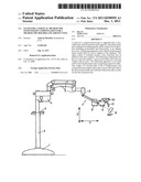 STAND FOR A SURGICAL MICROSCOPE WITH WEIGHT COMPENSATION FOR A MICROSCOPE     HOLDER AND ADD-ON UNITS diagram and image