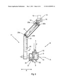 STAND FOR A SURGICAL MICROSCOPE WITH WEIGHT COMPENSATION FOR A MICROSCOPE     HOLDER AND ADD-ON UNITS diagram and image