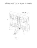 LED panel holder diagram and image