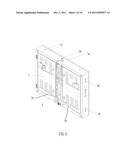 LED panel holder diagram and image