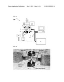 METHOD AND DEVICE FOR ACCURATELY MEASURING THE INCIDENT FLUX OF AMBIENT     PARTICLES IN A HIGH OR ULTRA-HIGH VACUUM ENVIRONMENT diagram and image