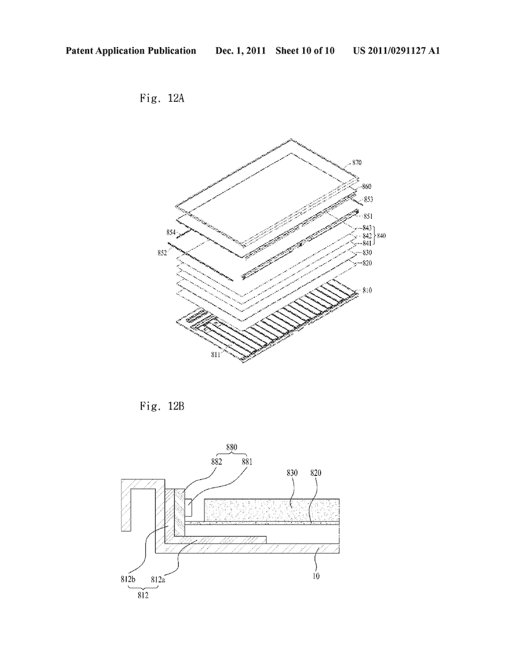 LIGHT EMITTING DEVICE AND METHOD FOR FABRICATING THE LIGHT EMITTING DEVICE - diagram, schematic, and image 11