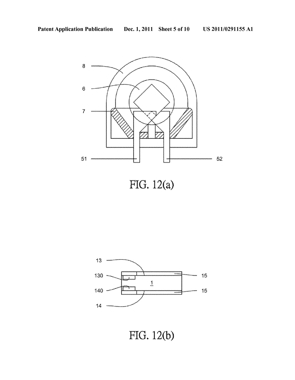 Light-Emitting Diode Chip Package Body and Method for Manufacturing Same - diagram, schematic, and image 06