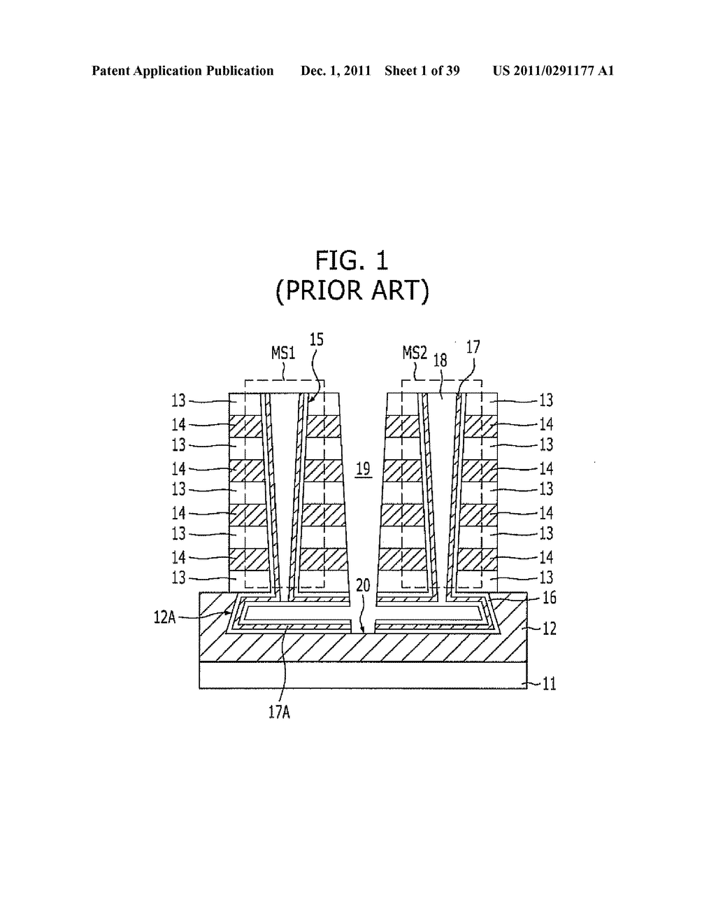 NONVOLATILE MEMORY DEVICE AND METHOD FOR FABRICATING THE SAME - diagram, schematic, and image 02