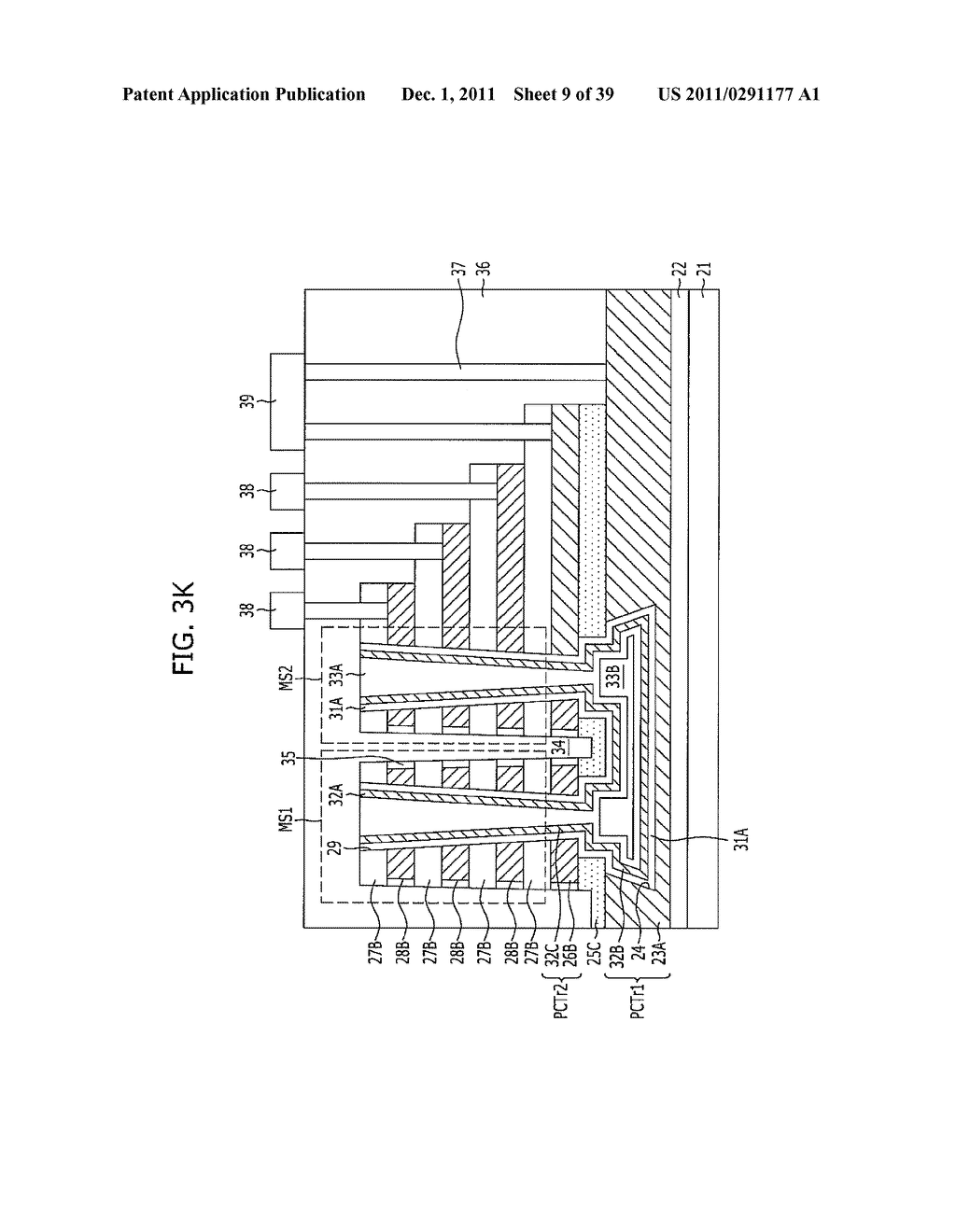 NONVOLATILE MEMORY DEVICE AND METHOD FOR FABRICATING THE SAME - diagram, schematic, and image 10