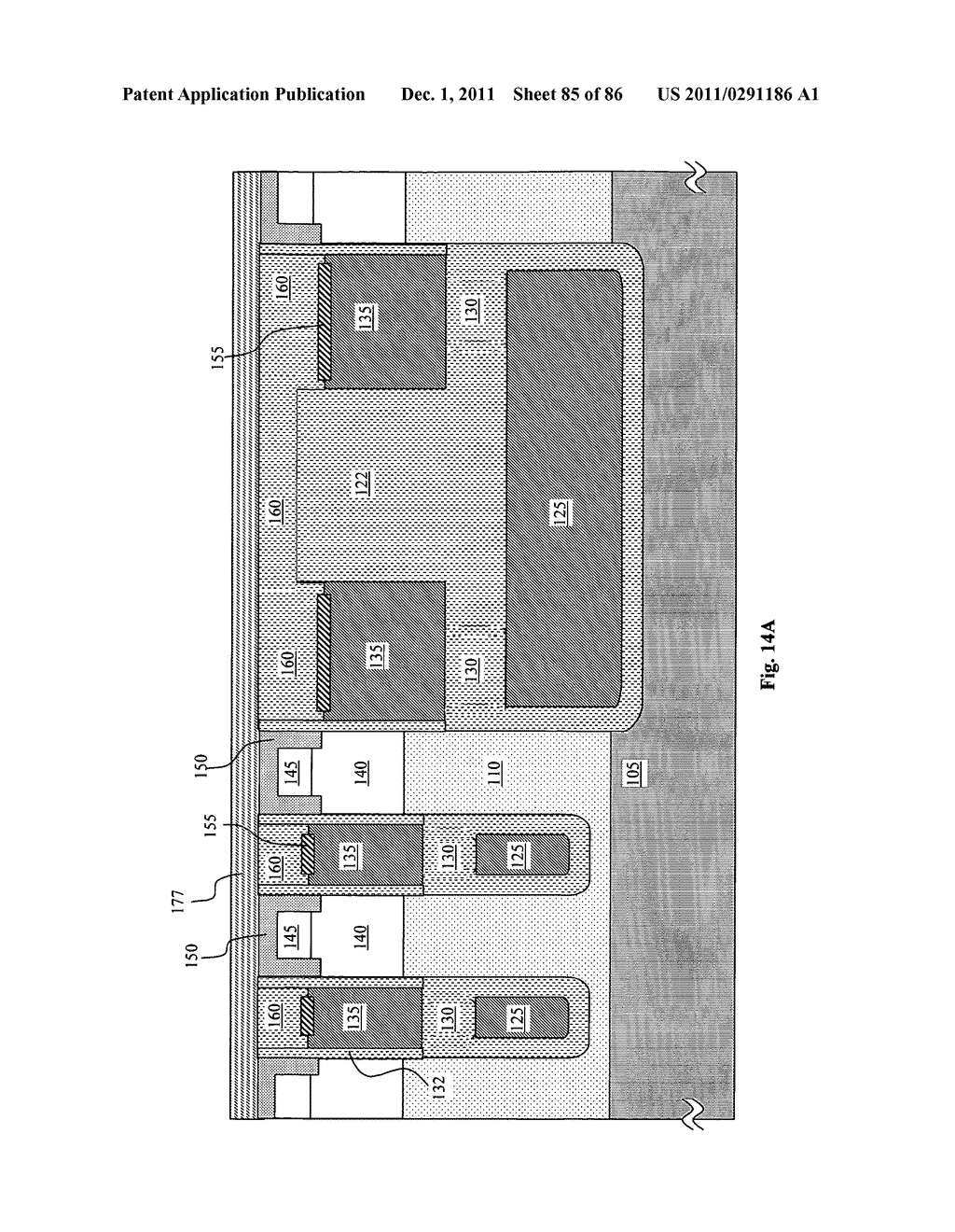 Semiconductor power devices manufactured with self-aligned processes and     more reliable electrical contacts - diagram, schematic, and image 86