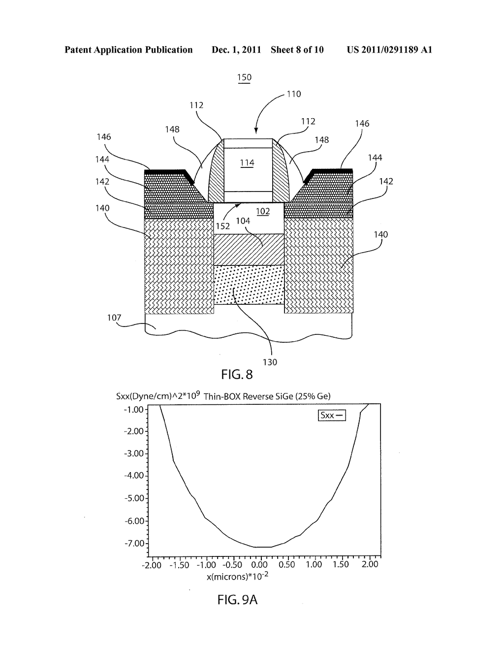 THIN CHANNEL DEVICE AND FABRICATION METHOD WITH A REVERSE EMBEDDED     STRESSOR - diagram, schematic, and image 09
