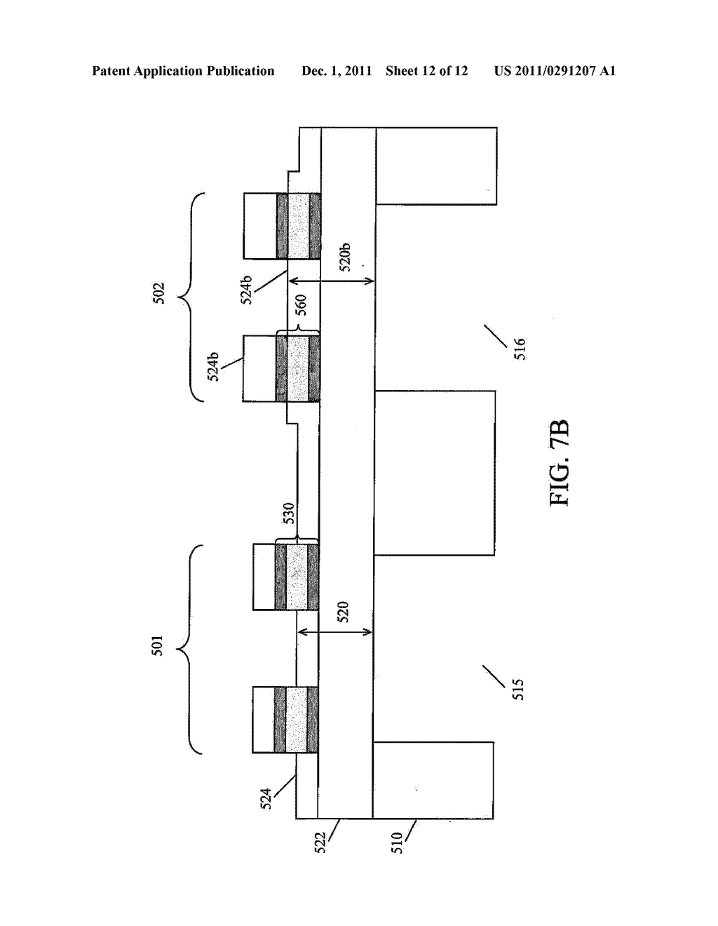 TRANSDUCER DEVICES HAVING DIFFERENT FREQUENCIES BASED ON LAYER THICKNESSES     AND METHOD OF FABRICATING THE SAME - diagram, schematic, and image 13