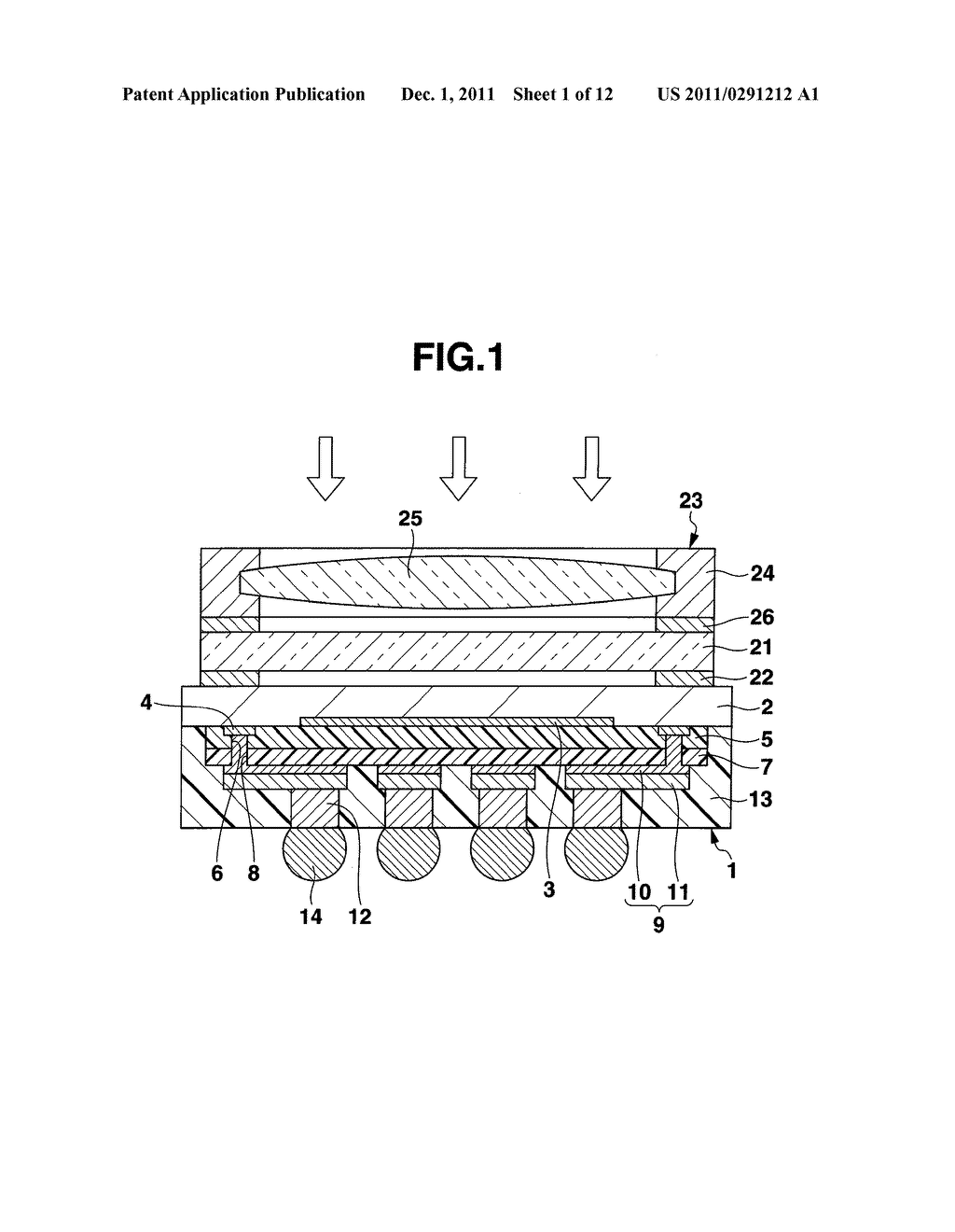 IMAGING APPARATUS HAVING PHOTOSENSOR AND MANUFACTURING METHOD OF THE SAME - diagram, schematic, and image 02