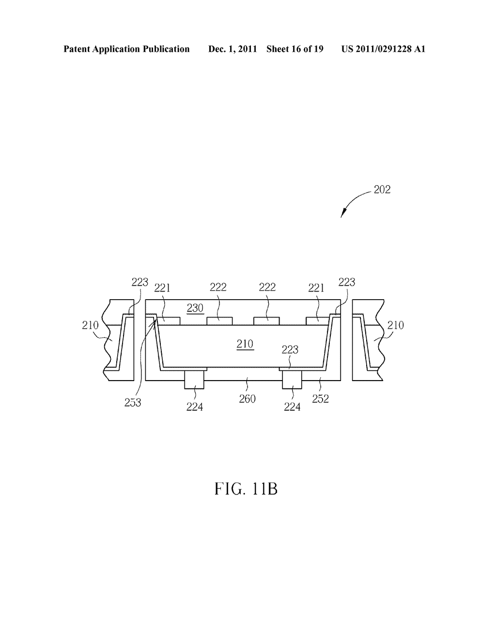 PACKAGE STRUCTURE AND METHOD FOR MAKING THE SAME - diagram, schematic, and image 17