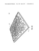 METHODS FOR ARRANGING NANOSCOPIC ELEMENTS WITHIN NETWORKS, FABRICS, AND     FILMS diagram and image