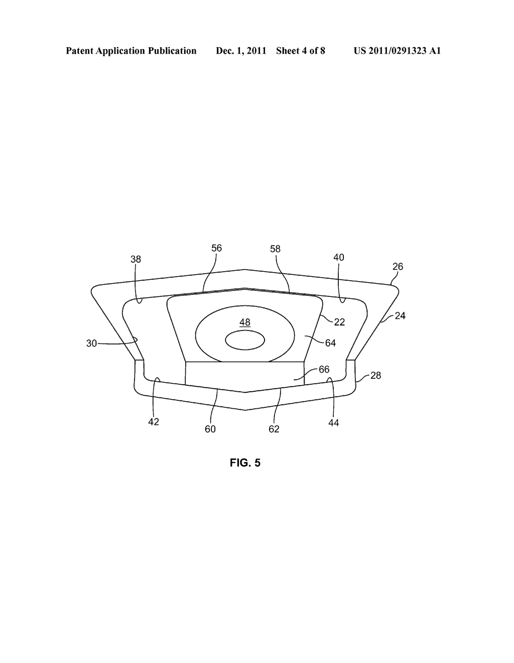 METHOD AND APPARATUS FOR POSITIONING A CONDUIT GUIDE IN A MOLDABLE     MATERIAL PRIOR TO POURING THE MATERIAL INTO A FORM - diagram, schematic, and image 05
