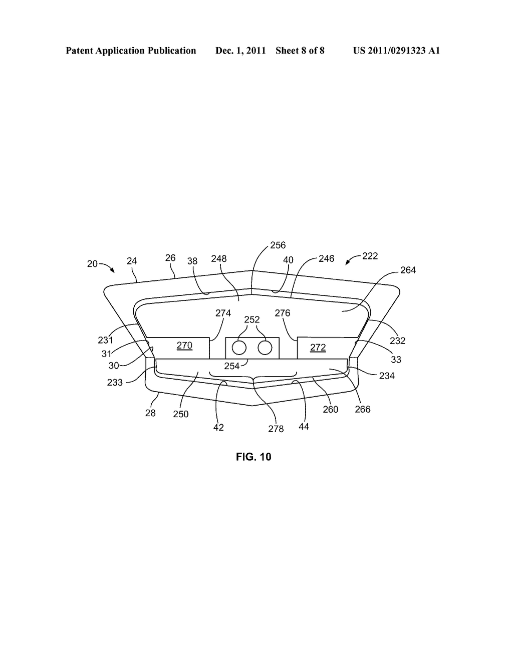METHOD AND APPARATUS FOR POSITIONING A CONDUIT GUIDE IN A MOLDABLE     MATERIAL PRIOR TO POURING THE MATERIAL INTO A FORM - diagram, schematic, and image 09