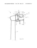 WIND TURBINE AND METHOD FOR MONITORING THE GAP LENGTH BETWEEN A ROTOR AND     A STATOR OF THE WIND TURBINE GENERATOR diagram and image