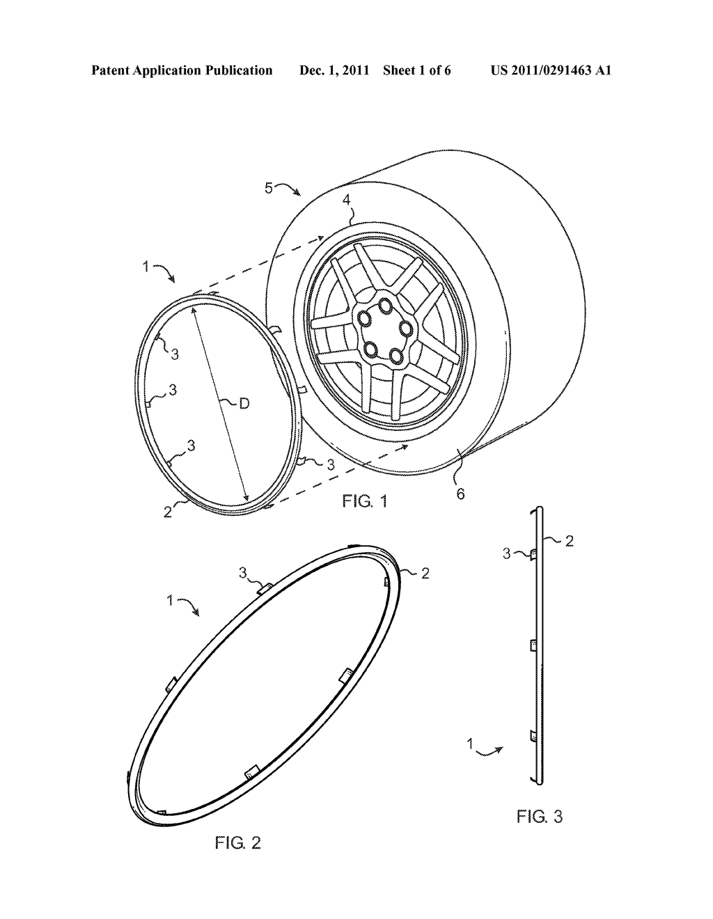 Vehicle wheel rim protector - diagram, schematic, and image 02