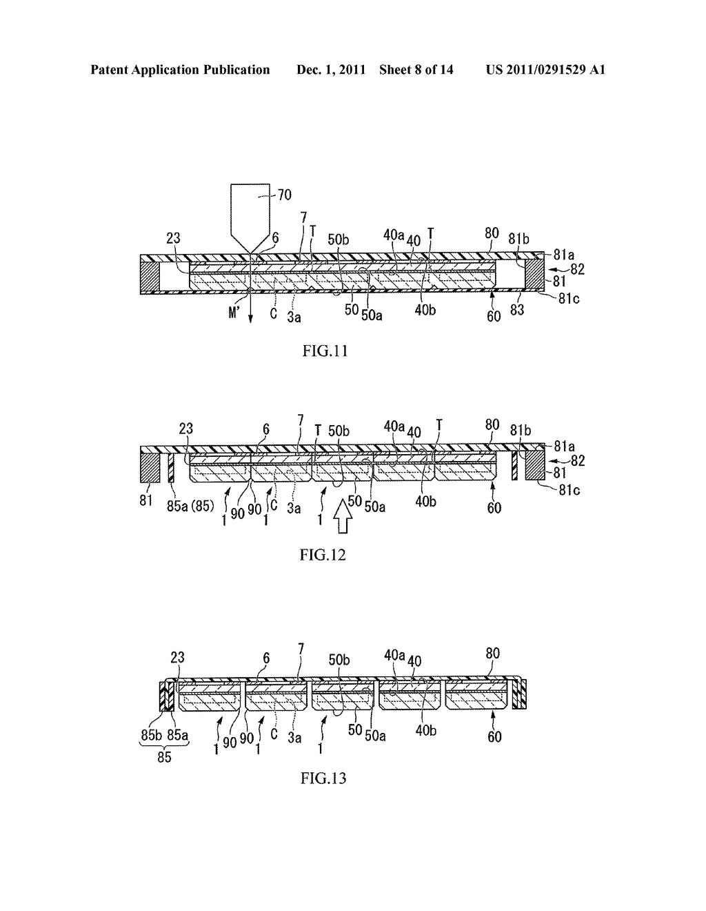 BONDED GLASS CUTTING METHOD, PACKAGE MANUFACTURING METHOD, PACKAGE,     PIEZOELECTRIC VIBRATOR, OSCILLATOR, ELECTRONIC DEVICE, AND     RADIO-CONTROLLED TIMEPIECE - diagram, schematic, and image 09