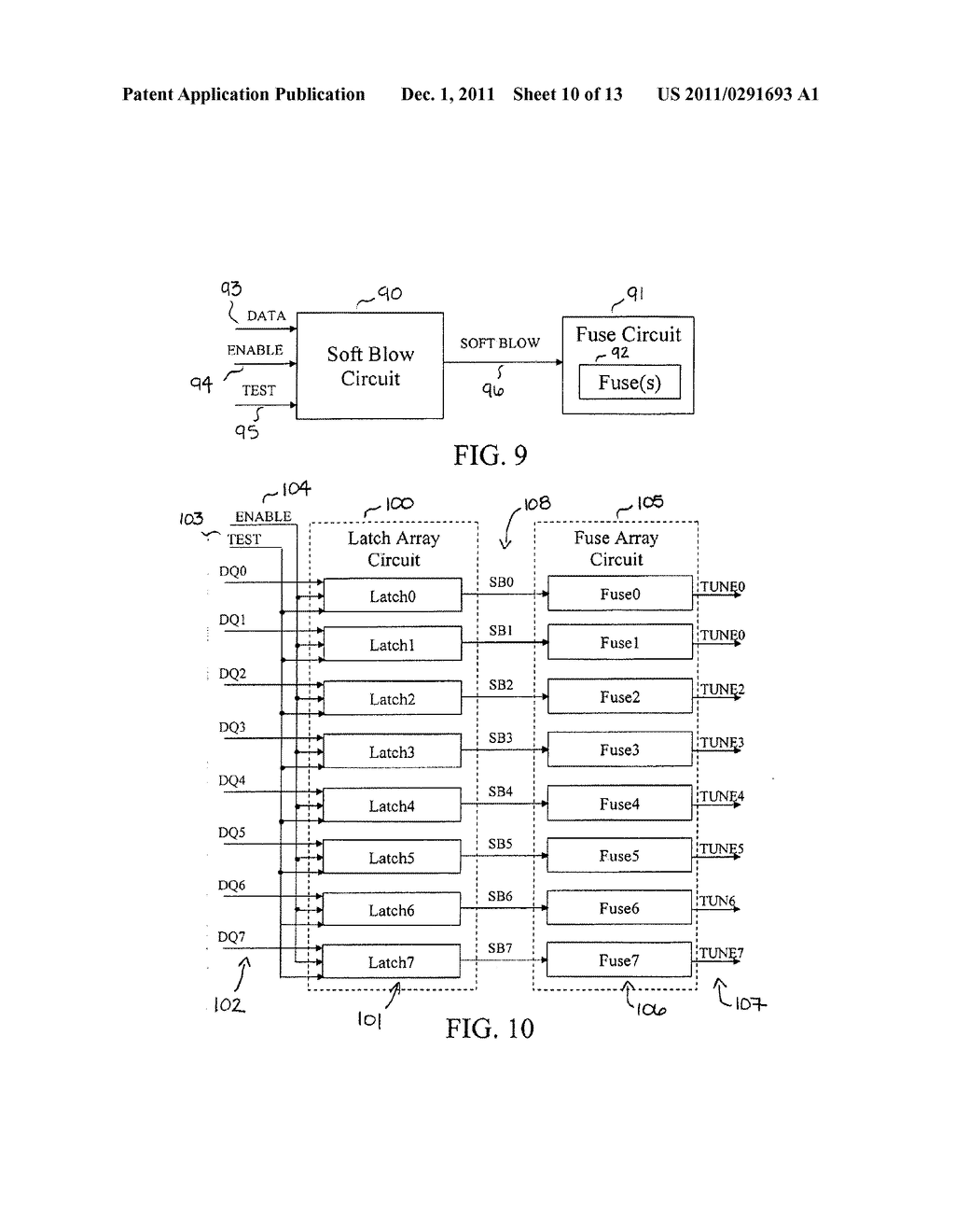 TESTING FUSE CONFIGURATIONS IN SEMICONDUCTOR DEVICES - diagram, schematic, and image 11