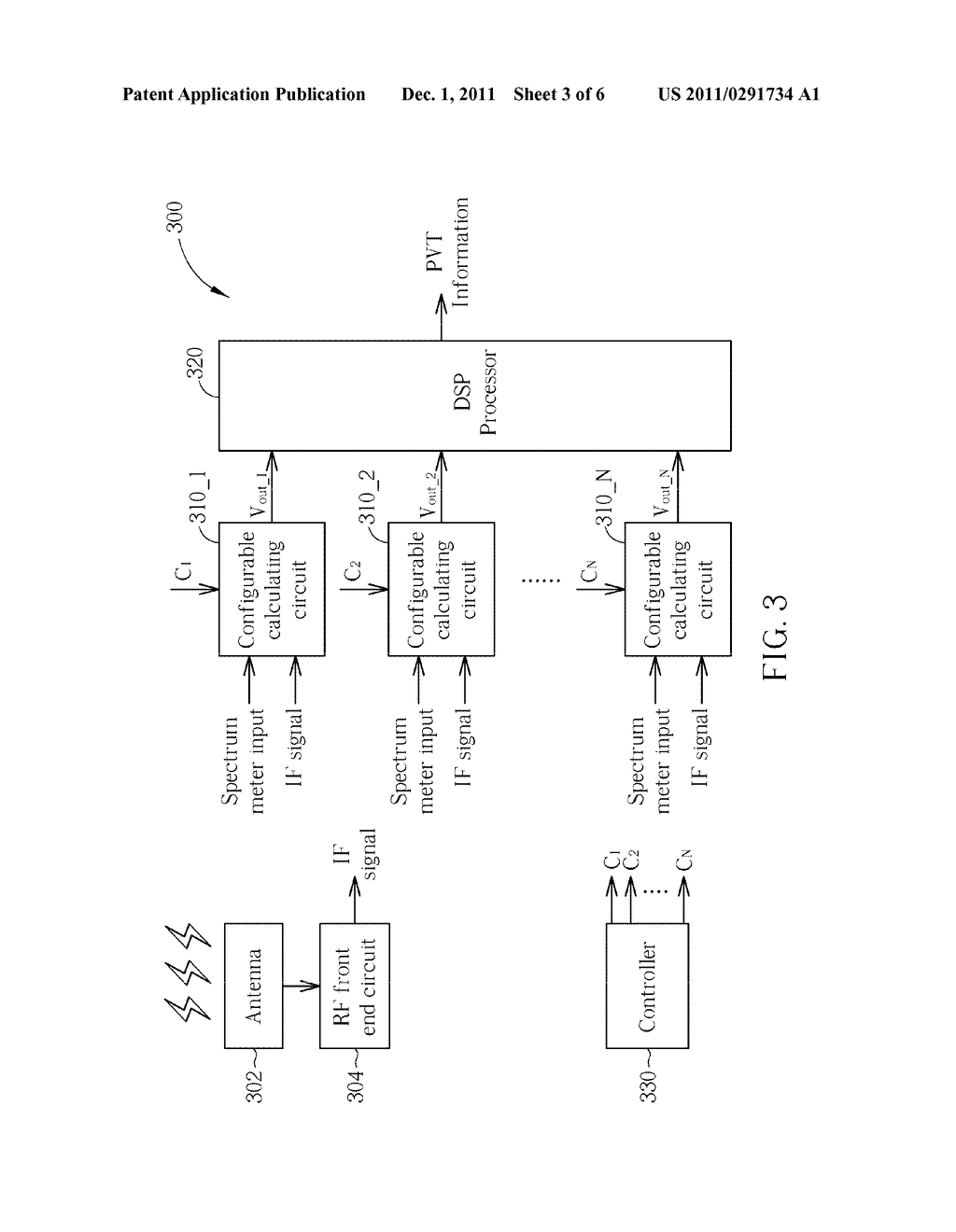 CONFIGURABLE CALCULATING CIRCUIT AND RECEIVER HAVING A PLURALITY OF     CONFIGURABLE CALCULATING CIRCUITS - diagram, schematic, and image 04