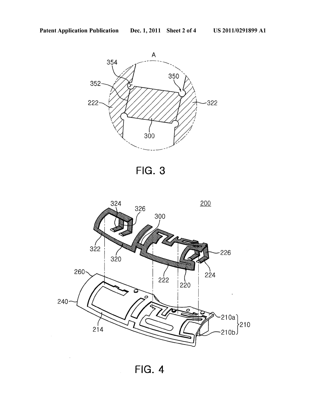 ANTENNA RADIATOR, METHOD OF MANUFACTURING ELECTRONIC DEVICE CASE HAVING     PLURALITY OF ANTENNA PATTERN RADIATORS EMBEDDED THEREIN, AND ELECTRONIC     DEVICE CASE - diagram, schematic, and image 03