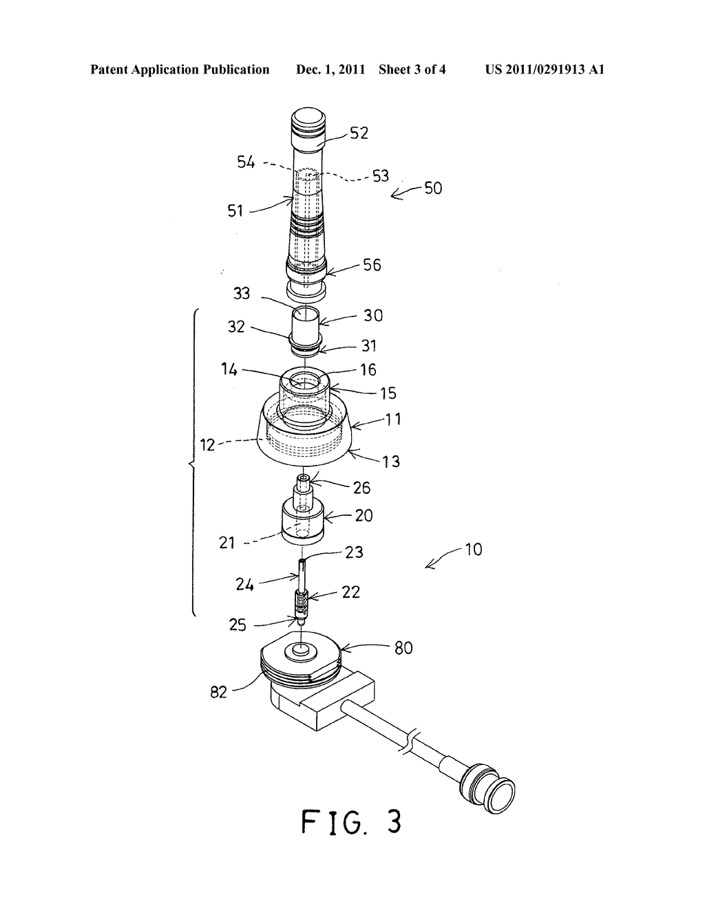 Coaxial antenna device for use with non-magnetic option coupler - diagram, schematic, and image 04