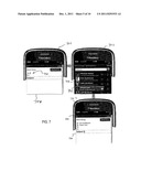 Presenting a New User Screen in Response to Detection of a User Motion diagram and image